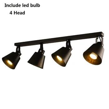 

Vintage loft LED Ceiling Light Industrial Plafondlampen Coffee Bar Ceiling Lamp Bathroom Dinning Room Lighting Fixtures 85-240V