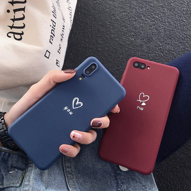 Для Funda iphone 7 8 6 S Plus чехол для X XR XS Max 5 5S se s Чехол 6s 7plus пара любящих сердец |