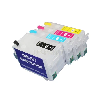 

UP 2sets T2701 T2711 27XL Refillable ink cartridge compatible for epson WF7110 DTW WF7610 DWF WF7620 DTWF WF3620 WF3640DTWF