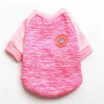 rose XS-XL Одежда для собак, толстовки для отдыха, одежда для щенков, розовая/Розовая/синяя/серая толстовка с капюшоном для собак, Толстовка для питомцев, одежда для маленьких собак# LYY - Цвет: rose
