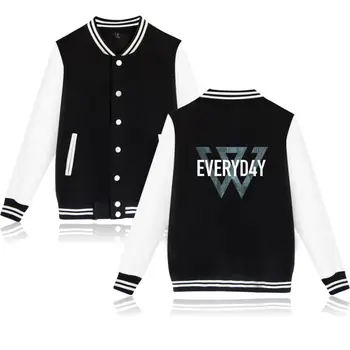 

WINNER Fashion Jacket Coat Print Newest Popular Album EVERYD4Y Baseball Uniform