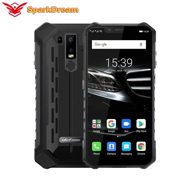 Ulefone Armor 6E IP68 водонепроницаемый ударопрочный телефон 4 Гб + 64 ГБ экран 6 2 дюйма 19:9 FHD