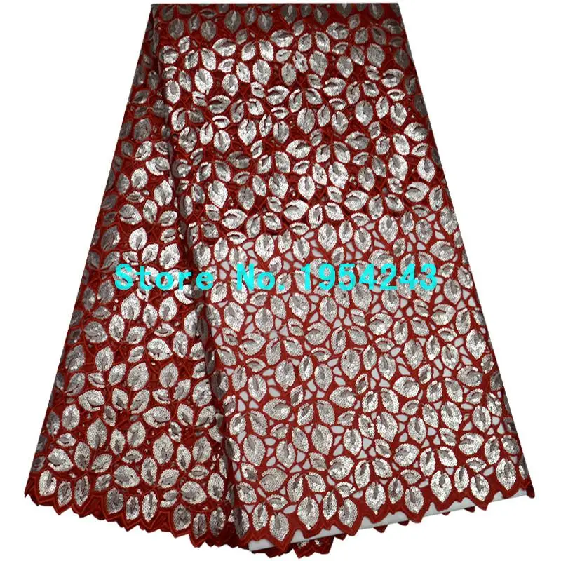 

Bestway Organza Lace Fabric High Quality African Double Net Organza Lace With Sequins Handcut Embroiderded Nigerian Cord Lace
