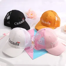 Детские головные уборы; летняя кепка для девочек; модные кепки для маленьких мальчиков; Повседневная Бейсболка в стиле хип-хоп; Детские теннисные кепки с буквенным принтом