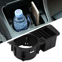 Центральный держатель стакана воды для телефона, коробка для хранения Mercedes Benz C Class W205 C180 C200 C250 C300 C400 GLC X253 GLC200 GLC250 GLC300