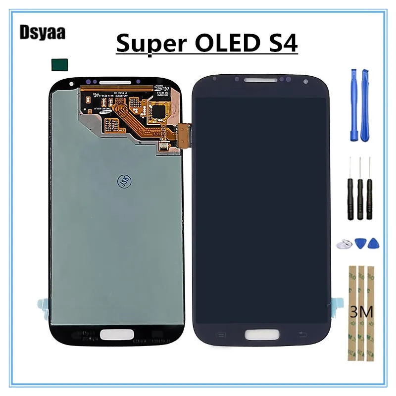 

5 Inch Super OLED for Samsung for Galaxy S4 GT-i9505 I9500 I9505 I9506 I9515 I337 Display Touch Screen Digitizer with Free Tools
