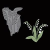 Lirio de los Valles-troqueles de corte de Metal, nuevas plantillas para manualidades, álbum de recortes, tarjeta de papel artesanal, decoración divertida en relieve ► Foto 3/4