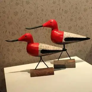 

Nordic log carving, wood crafts, seabirds love bird furnishing articles, household act the role ofing is tasted