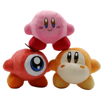 

Cute cartoon star Kirby Plush Toy Standing Pose Doll 14cm soft stuffed doll lovely gifts