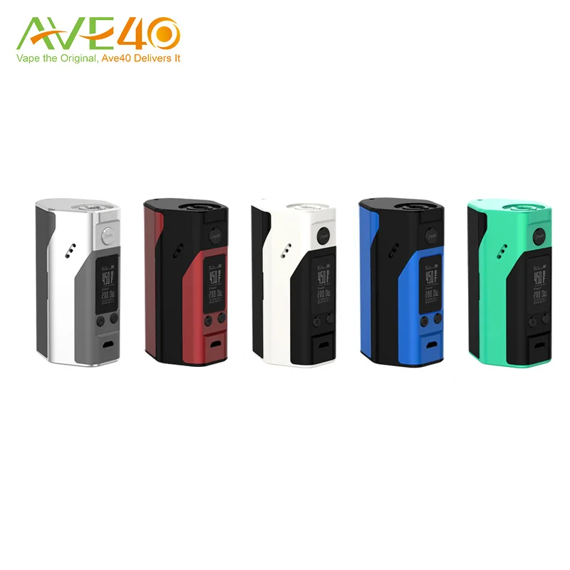  Original WISMEC Reuleaux RX200S 200W TC Mod Electronic Cigarettes OLED Screen with Upgradeable Firmware RX200s 