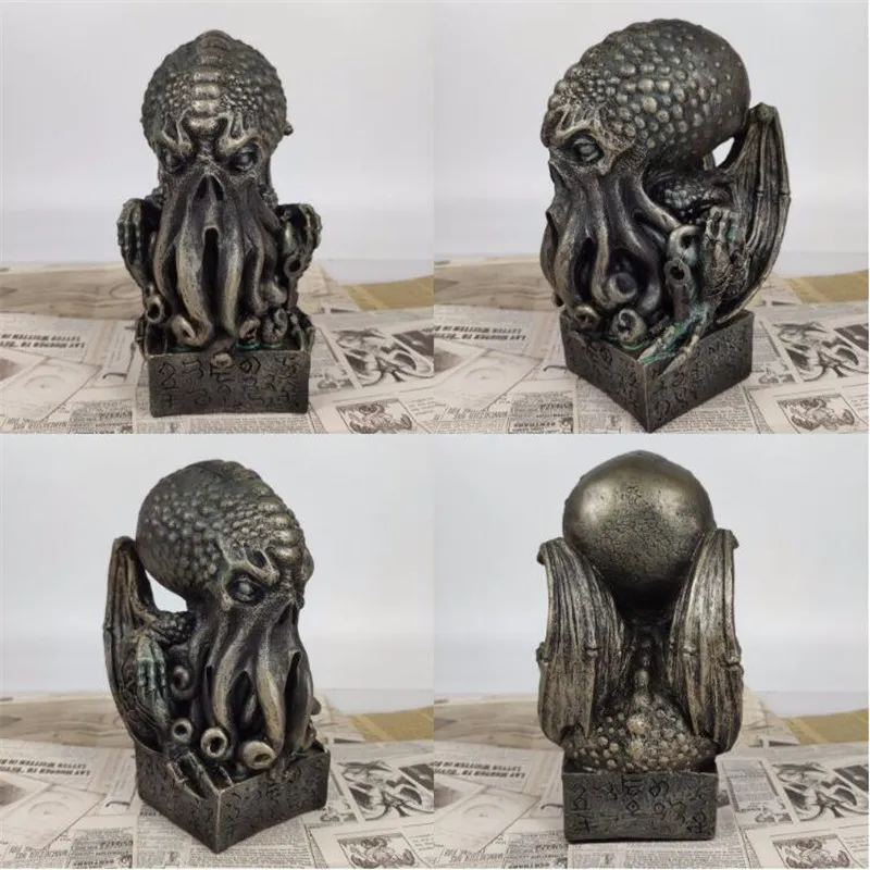 Cthulhu Mythos Young Baby Cthulhu Resin Statue Model Figure Two Colors
