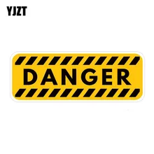 Yjzt 16.8cm * 6cm decalque de aviso de perigo, adesivo de carro de pvc 12-0386