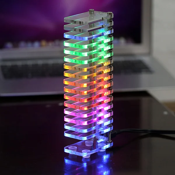 led acrylic diy sign Music Crystal Accessories KS16 Tool Kit VU LED Spectrum Tools Fantasy Tower Power on DIY from in led acrylic diy sign Music Crystal Accessories KS16 Tool Kit VU LED Spectrum Tools Fantasy Tower Power on DIY from in