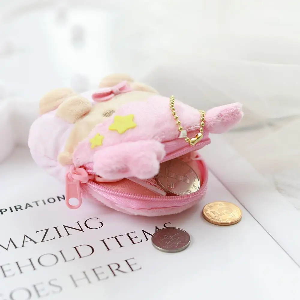 Плюшевый Кошелек для монет PlushToy My Melody Cinnamoroll Dog Little Twin Star милый женский кошелек