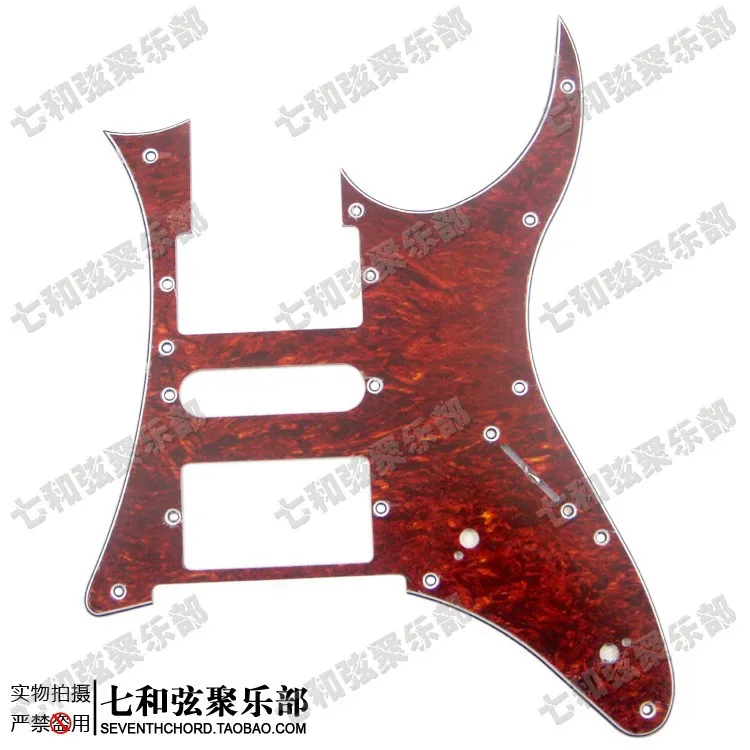 High Quality 10 hole Red Pearl Guitar Pickguard Scratch