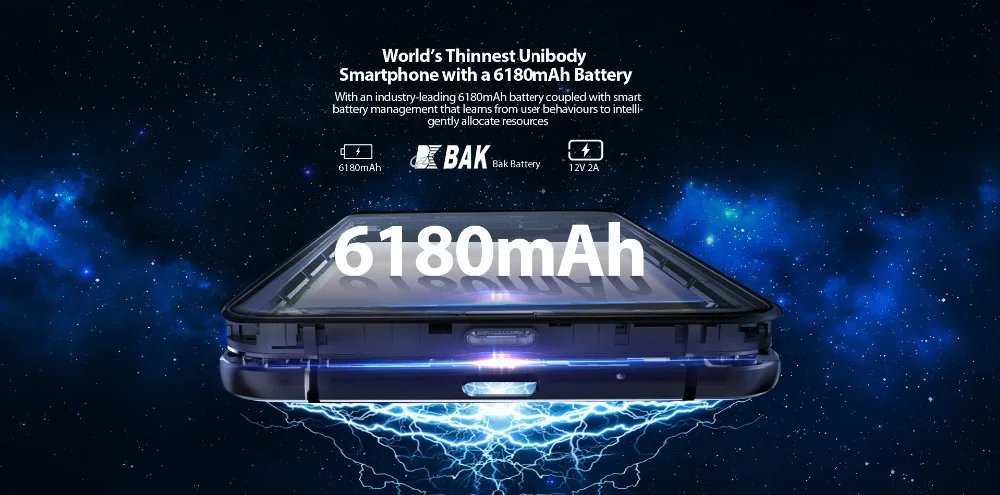 Blackview P6000, 6 ГБ ОЗУ, 64 Гб ПЗУ, смартфон с функцией распознавания лица, Helio P25, 6180 мА/ч, 5,5 дюйма, 21 МП, две тыловые камеры, Android 7,1, мобильный телефон