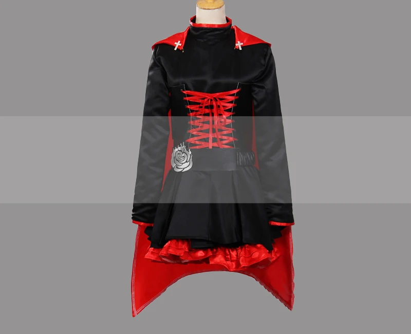 

Customize RWBY Ruby Rose Cosplay Costume Outfit