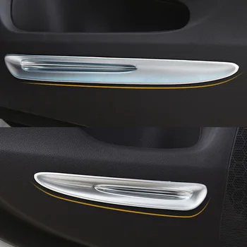 

ABS Matte For Honda CRV CR-V accessories 2012/13/14/15/16 Inside Door Panel Scuff Plate Steel Protector Guard Cover Trim 4pcs