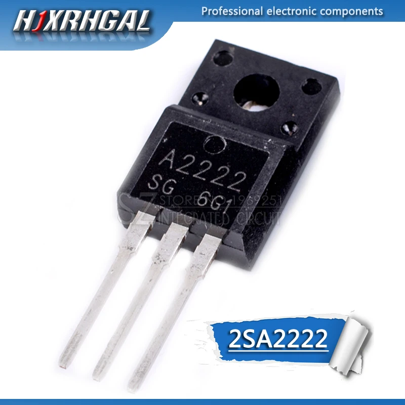 

100pcs 2SA2222 2SC6144 TO-220F 50pairs 50pcs A2222 + 50pcs C6144 TO-220 HJXRHGAL