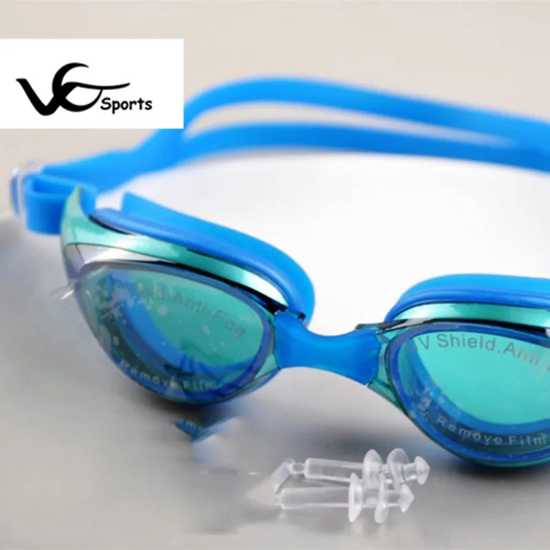 Очки для плавания Профессиональные ПК покрытие анти-туман УФ Арена очки для плавания женские очки для плавания очки для взрослых аксессуары для бассейна - Цвет: lvse