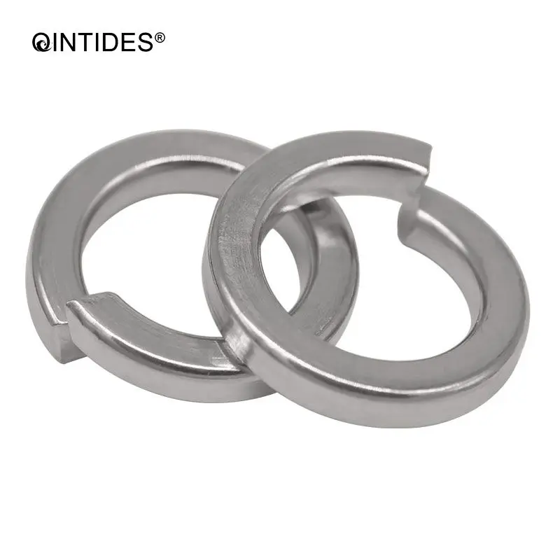 

QINTIDES M27 - M36 Single coil spring lock washers Normal type 304 stainless steel Spring washers Open elastic gasket M30 M33