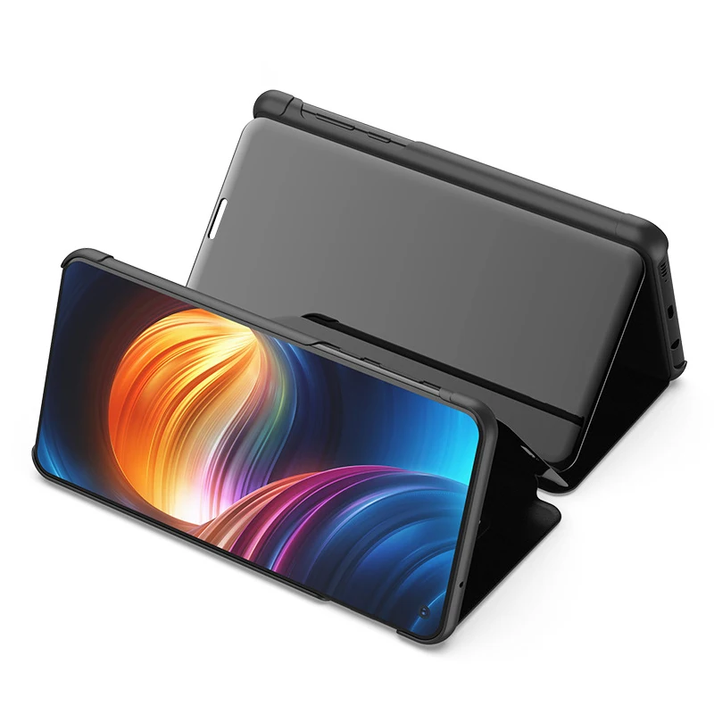 

6" TPU Mirror Smart View Case for Huawei P30 2019 with Viewed Cover Stand 6 inch Protective Shell for Huawei P30