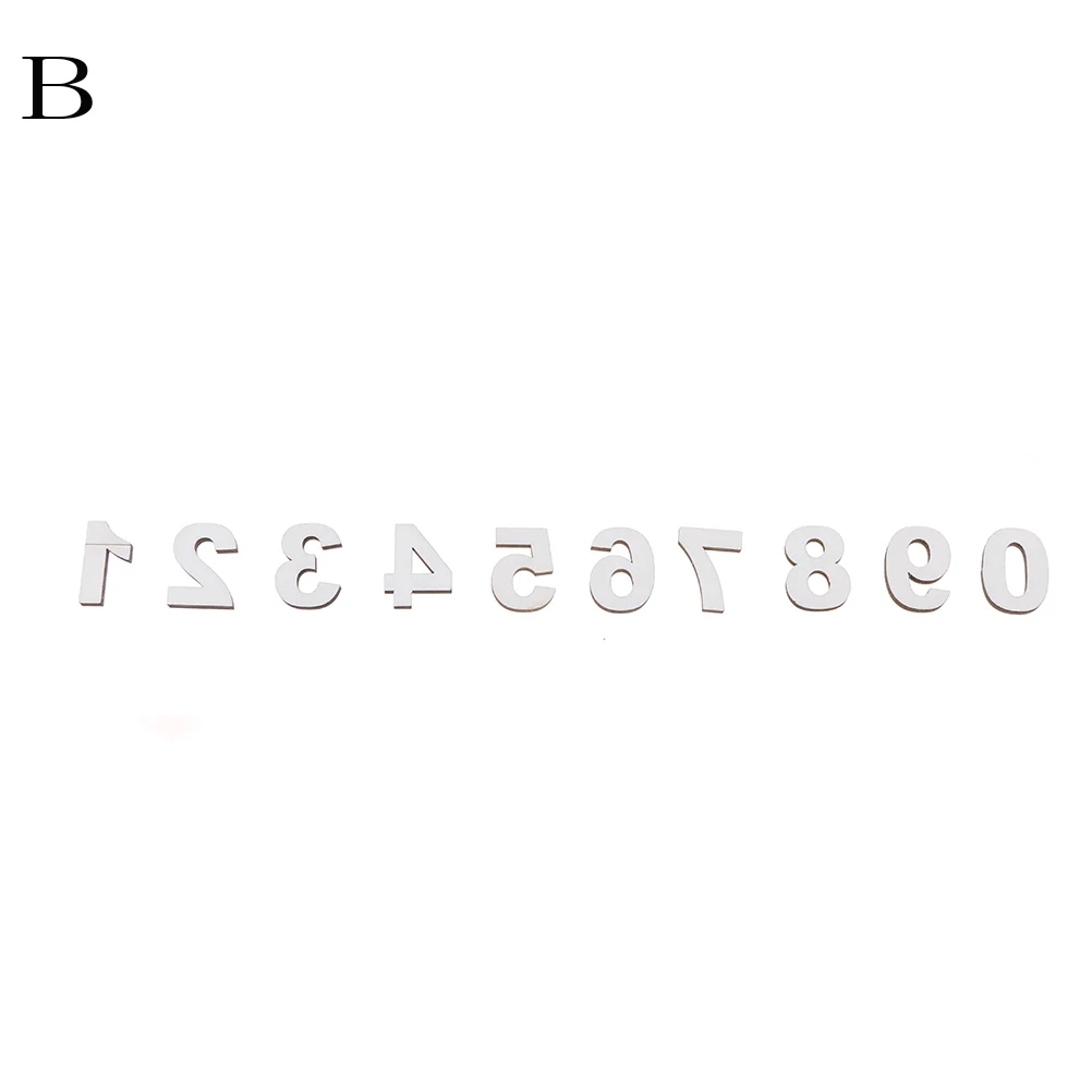 1Set Photography Props DIY English Letters Numbers Wooden Wedding Party Home Paste Decoration Crafts|crafts diy|craft decorationcraft wooden numbers