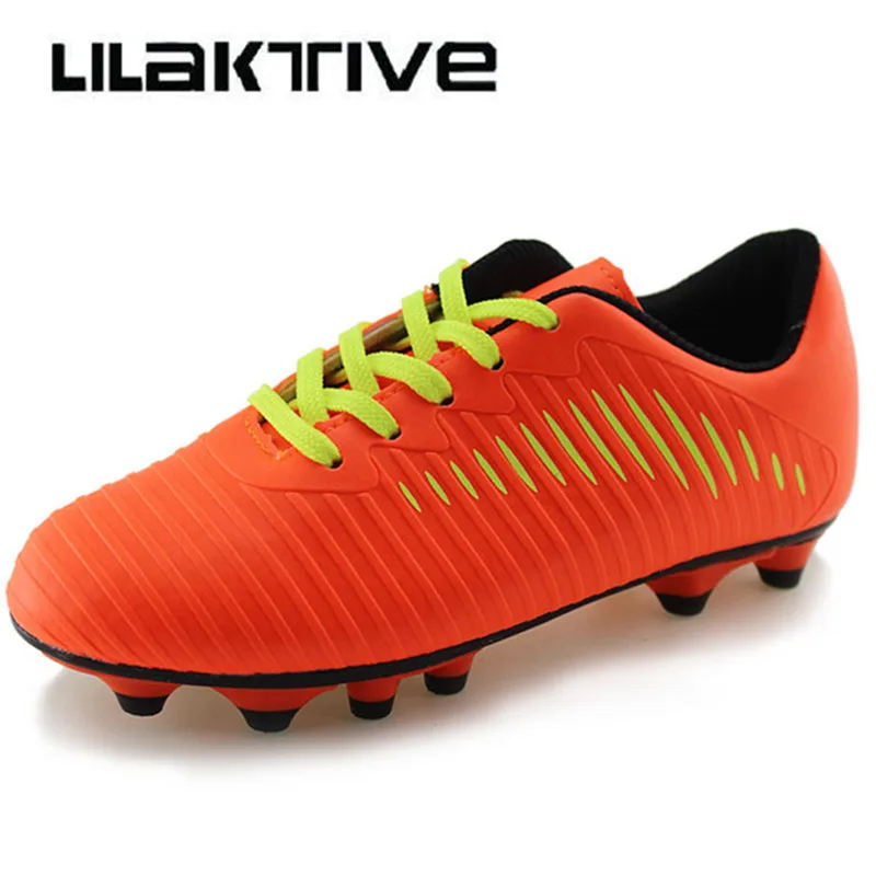 

Professional kids spike soccers shoes boys outdoor breathable sneakers Original boy football shoes kid sports shoes soccers
