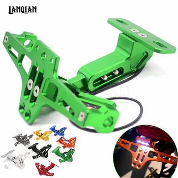 

Motorcycle License Plate Bracket Licence Plate Holder Frame Number Plate For YAMAHA R1 R3 R15 R25 KAWASAKI Z800 Z750 Z650 Z900