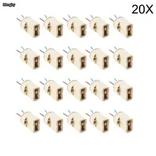 20x G9 основание светильника 250V 2A Керамика гнездо G9 Тип патрон галогенной лампы