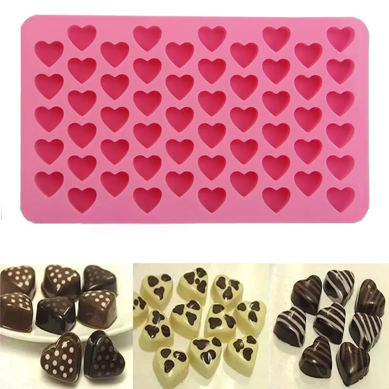 ?Love Shape Design Silicone ?(^?^)? Mold Mold Cake ...