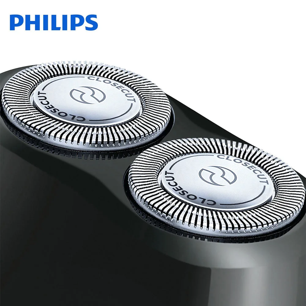 Philips PQ182 электробритва Close-Cut бритвенная бритва машинка для стрижки бороды 2 плавающие головки перезаряжаемые контур лица путешествия переноска