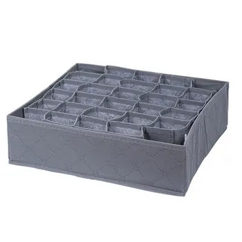 

Drawer Organizers Flodable Storage Boxes Underwear Socks Bra Lingerie Ties Storage Box Drawer Divider Closet Boxes @