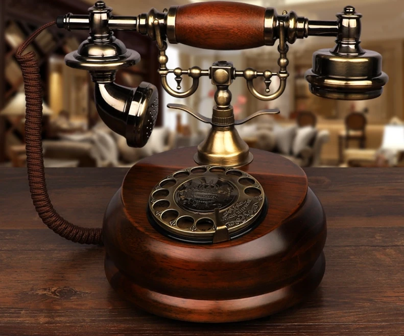 Модные JSD-12 для телефона из твёрдой древесины поворотная пластина модные телефон антикварный