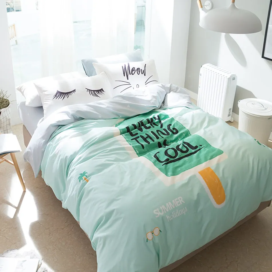 Online Get Cheap Green Bedding Sets Aliexpresscom Alibaba Group - Green Popsicles Pattern Duvet Cover Eyelash Pillowcase Light Green Beddingset Pcs Queen Size Bedding Sets online get cheap green bedding sets aliexpresscom alibaba group - green popsicles pattern duvet cover eyelash pillowcase light green beddingset pcs queen size bedding sets