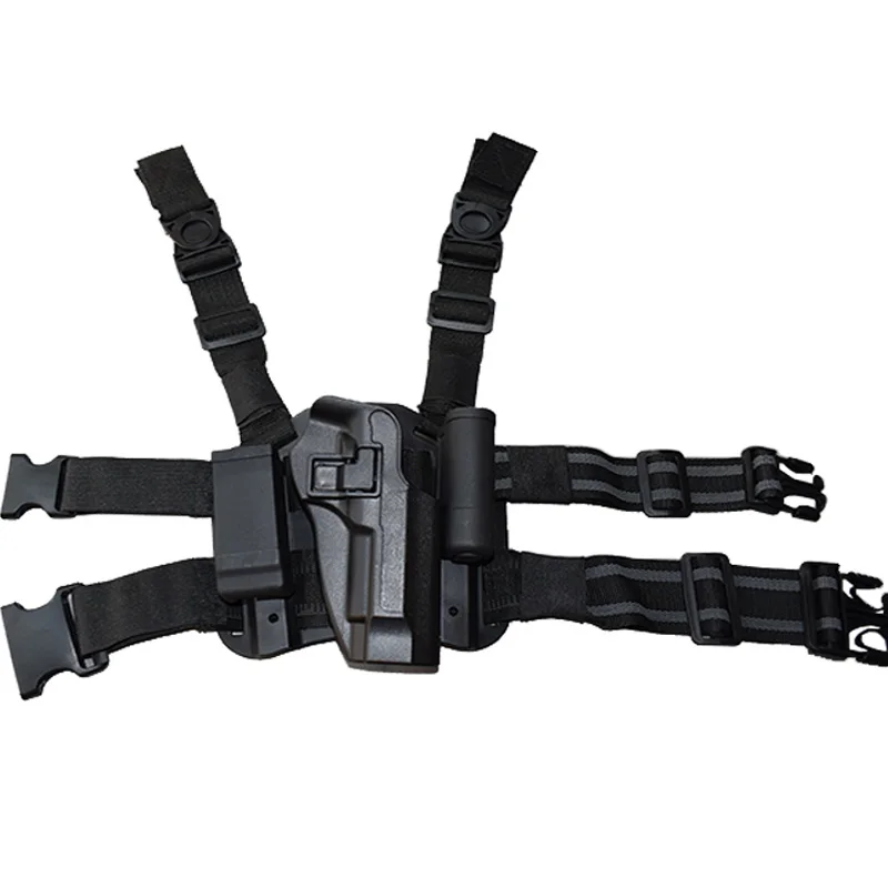 Arma de Caça do Exército Acessórios Militares Tático Beretta 92 96 Pistol Gun Holster Mão Direita Carry Airsoftsport Perna Coldre m9