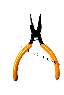 

FREE SHIPPING 1Pcs Round Nose and Concave Plier Beading Jewelry Tool *tweezers vise glue gun pliers ring jewelry tools