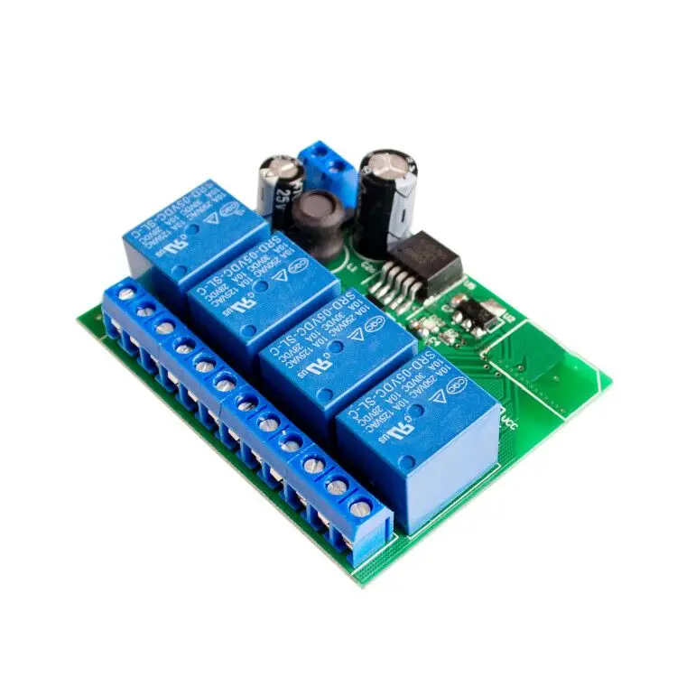 

4 Channel Relay Module Bluetooth 4.0 BLE for Apple Android Phone IOT