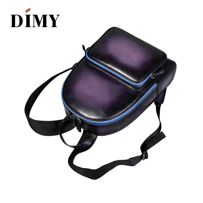 DIMY Hand Patina водонепроницаемый дизайнерский Рюкзак mochila мужской рюкзак из