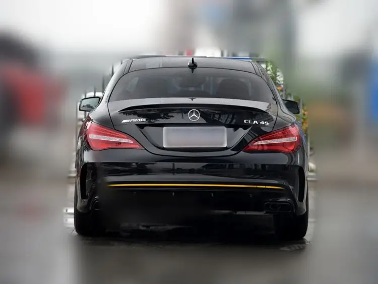 Carbon spoiler for CLA180 200 220 250 45 AMG  (8)