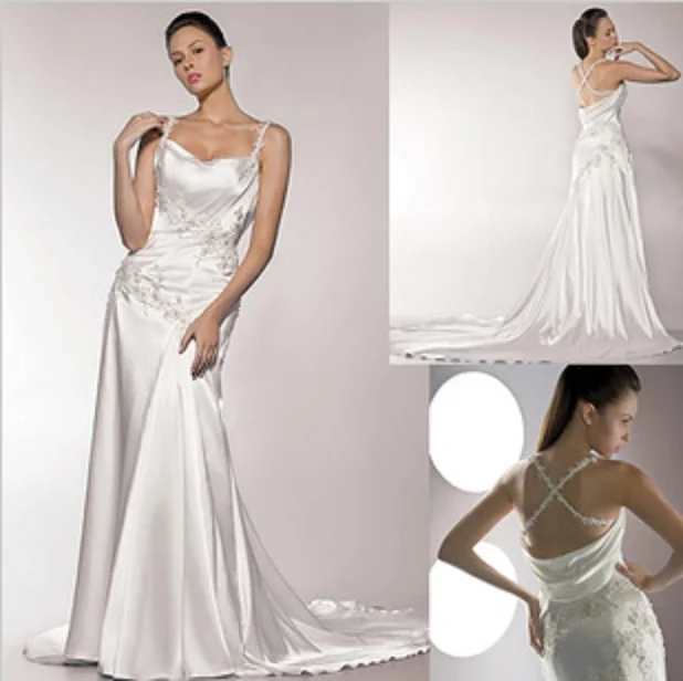 Sexy Royal Train Luxury Wedding Dresses 618 | Свадьбы и торжества