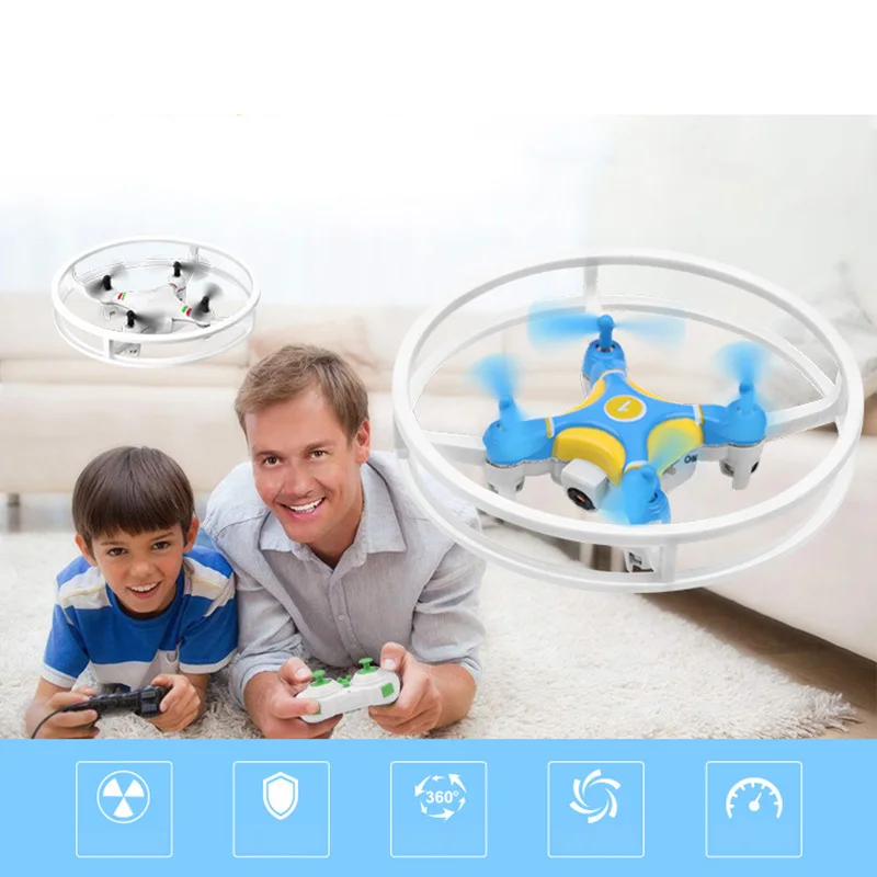 

New Mini Simple RC Drone IR Remote Control Quadcopter Aircraft With LED Lights Kid birthday gifts