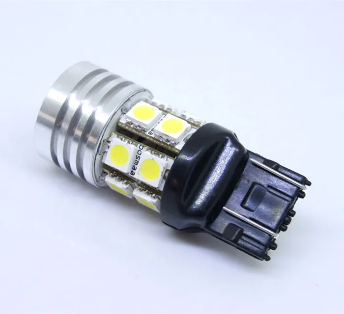 Free Shipping 2pc/lot car styling LED Lights Hi Q 7443 Brake Light Bulb