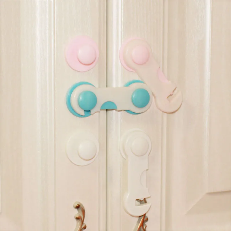 

5 Pcs Baby Drawer Lock Children Security Protection For Cabinet Toddler Child Safety Lock Refrigerator Window Closet Wardrobe