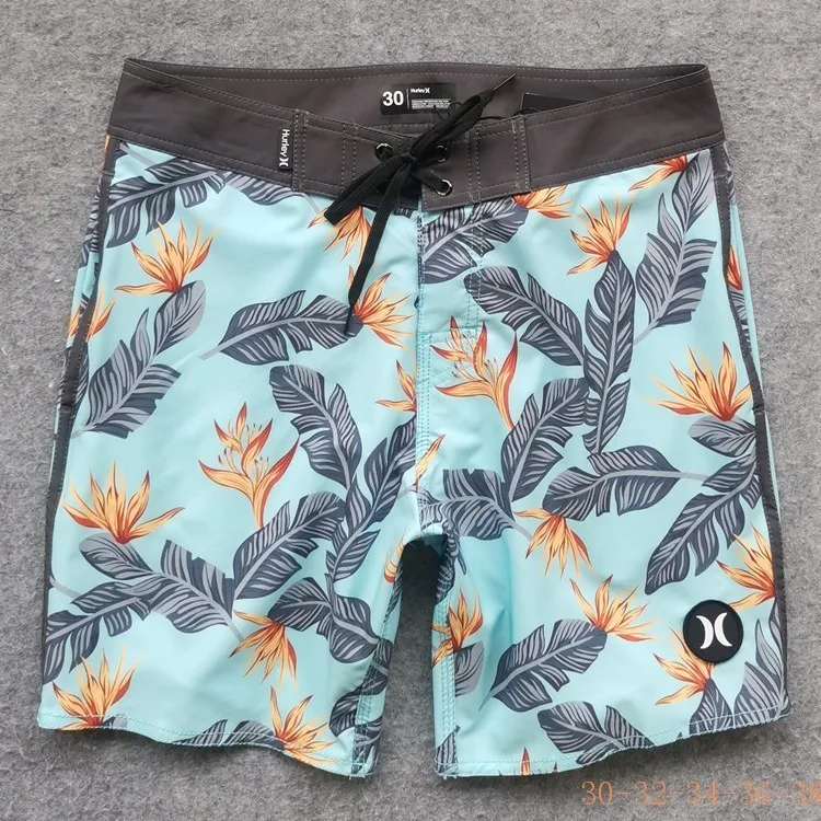 

2019 New Styles High Quality Men's Waterproof Brand BoardShorts Spandex Elastic Quick Dry Surfing Beach Board Shorts Bermuda