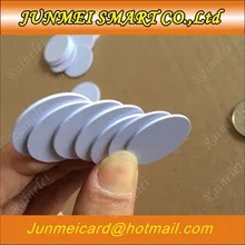 Nfc 215 карта ПВХ круглая бирка диаметром 25 мм NFC Forum Тип 2 бирка для Tagmo высокопроизводительная NFC карта