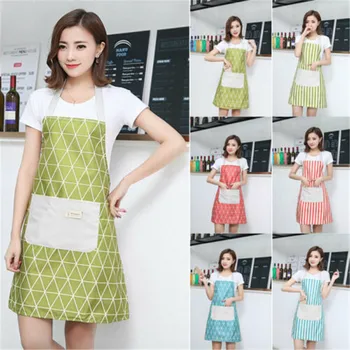 

New Apron Washable Pocket Butcher Waiter Chef Kitchen Cooking Unisex Waterproof