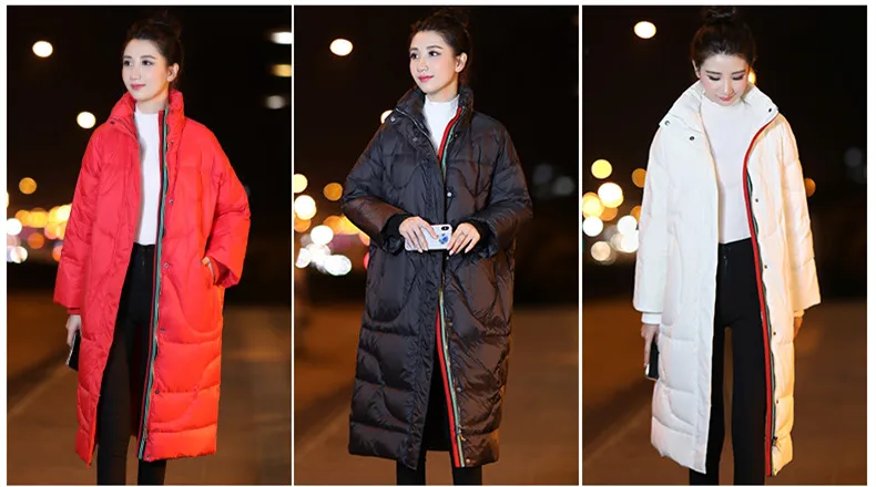 2019 Winter New Down Jacket Medium And long Section Large Size Women's Winter Jackets  Casual Fashion Coat Female (25)