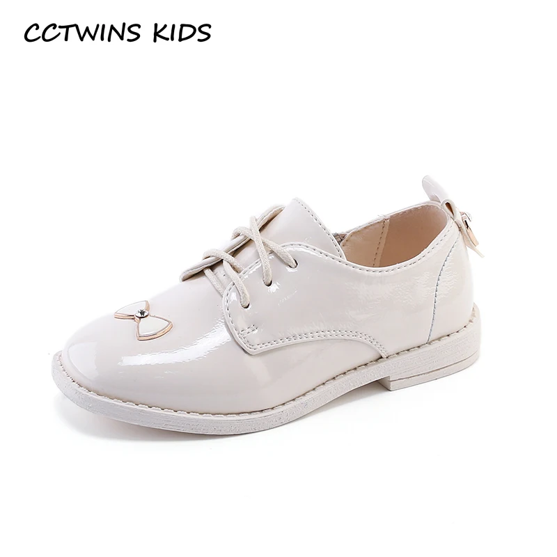 

CCTWINS KIDS 2019 Spring Children Toddler Fashion Party Princess Flat Baby Butterfly Mary Jane Girl Pu Leather Shoe GX1996