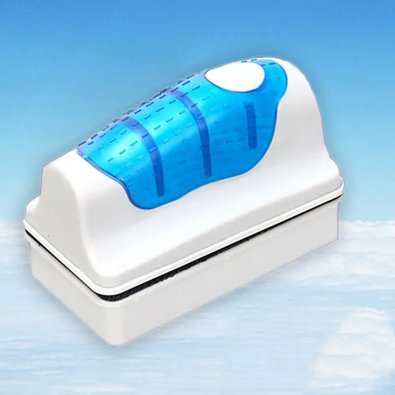

New Magnetic Aquarium Fish Tank Brush Suction Magnetism Cleaning Brush Glass Suspension Double-sided Clean Brush Removing Moss